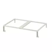 HALLBAR Postolje za sortirne kante, bela, 60 cm