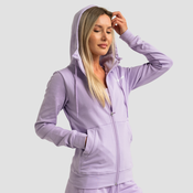 GymBeam Ženska Zip Up jopica Limitless Lavender