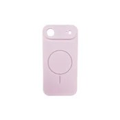 Silikonska futrola Magsafe LUX Iphone 17 Air PUDER ROZE