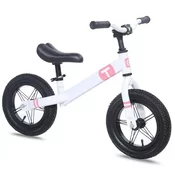 Deciji bicikl bez pedala 12 bela/ljubicasta BALANCE