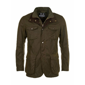 Barbour Ogston Waxed Cotton Jacket — Olive - XXL
