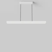 Opple Viseca lampa za trpezariju, 47 W, Bela
