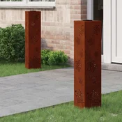 Solarna LED svjetlost za stazu 2 pcs Topla bijela