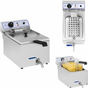 shumee Profesionalni cvrtnik za ribe s pipo 3000W 17L Royal Catering RCEF 15E
