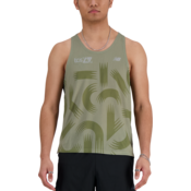 Majica bez rukava New Balance London Edition Printed Athletics Run Singlet