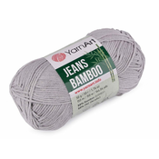 Yarn Art Jeans Bamboo 127 Light Grey Preda za pletenje