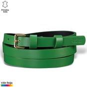 Princ Leather Ženski kaiš, Kožni, Zeleni