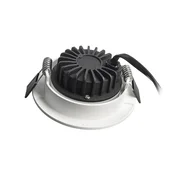Deko-Light LED stropna svetilka Dione, IP44, 3.000 K, bela, z možnostjo zatemnitve - Kopalnica - Sodobni - Aluminij