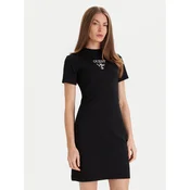 Guess Vsakodnevna obleka V4YK02 KCDH1 Črna Regular Fit