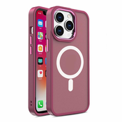 MG Color Matte MagSafe maska za iPhone 15 Plus, bordo
