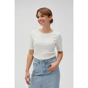 Marisse Womens T-Shirt L-Ts-4602 Off White