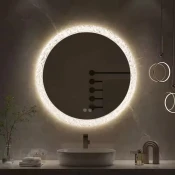 Stensko ogledalo LED 60cm 107