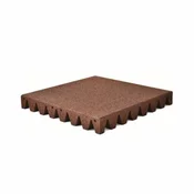 SAFE varovalne talne plošče | Dimenzije: 50 cm x 50 cm | Debelina: 3 cm | Rdeča | Za vsak korak – varno, mehko, brez skrbi.