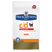 Hills Prescription Diet c/d Stress Urinary Care - piščanec - Varčno pakiranje: 2 x 8 kg