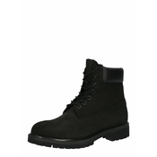 TIMBERLAND Gležnarji z vezalkami črna