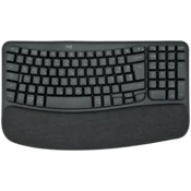 LOGITECH Wave Bluetooth ergonomic keyboard - GRAPHITE - US INTL - 920-012304