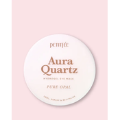 Petitfee & Koelf Hidrogel flasteri za oči s bisernim proteinima i opalnim prahom Aura Quartz Hydrogel Eye Mask Pure Opal - 80 g / 40 kom