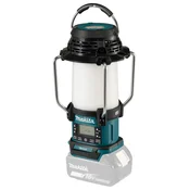Makita DMR056 prenosni radio, Bluetooth, svetilka, črna/modra