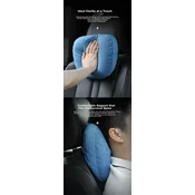 Bimll Set jastuka za vrat i leda za auto sedište, Smedi