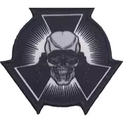 Megadeth Skull Start Našitek za šivanje