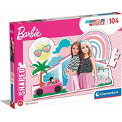 Clementoni Barbie konturna sestavljanka 104 kosov