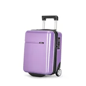 Kabinski kovček 40x30x20cm, WIZZ AIR ročna prtljaga, roza vijolična | BONTOUR