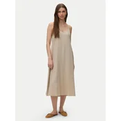 Vero Moda Poletna obleka Emilo 10340519 Bež Loose Fit