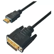 YENKEE YCH 515 Kabel HDMI / DVI / 2 m