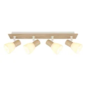 FORMA spot lampa 4xE14 WH+WD