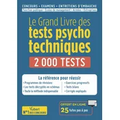 Le Grand Livre des tests psychotechniques - 2000 tests - 25 tutos offerts