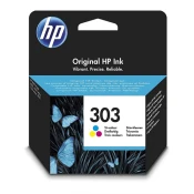 Hewlett Packard Tribarvna kartuša s črnilom HP 303 (T6N01AE), CMY