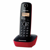 Fiksni telefon Panasonic KX-TG1611SPR Rdeca