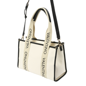 VALENTINO Shopper torba, crna / prljavo bijela