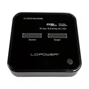 HDD D.Station LC Power LC-DOCK-M2-NVME USB 3.2 Type-C