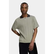 adidas Originals pletena polo majica moška bombažna Cable Knit
