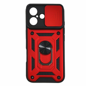 MaxMobile maskica za iPhone 16 ANTI-SHOCK WITH RING crvena