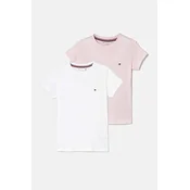 Tommy Hilfiger Komplet t-shirt majic? UG0UG00307 Roza Regular Fit