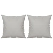 Vidaxl Okrasna blazina 2 kosa 40x40 cm blago iz mikrovlaken