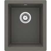 Deante Corda ZQA T10B Sudopera, Podgradna, 1 korito, 18cm, Granitna, Antracit