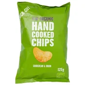Organski cips sa vrhnjem i lukom, 125 g, Trafo