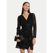 Morgan Cocktail obleka 242-RNOYA.F Črna Slim Fit