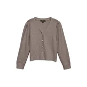 Vero Moda Petite Pletena jopa VMDOFFY temno siva
