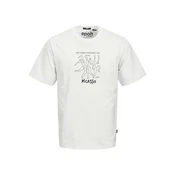 JACK & JONES Majica Picasso črna / bela