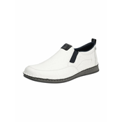 Rieker Slip On cipele, crna / bijela