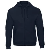 MAJICA DUGI RUKAVI ZIP B&C ID.205 270G TAMNO PLAVA S