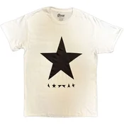 David Bowie Blackstar on White White M Majica