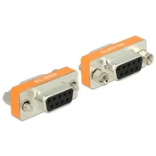 Delock 65570 Gender Changer null modem konektor DSUB 9