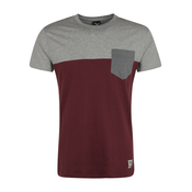 Iriedaily Block Pocket majica red wine Gr. XL