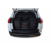 KJUST Komplet 4 kosov potovalnih torb AERO za PEUGEOT 2008 2013-2019