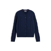 TOMMY HILFIGER Pletena jopa mornarska